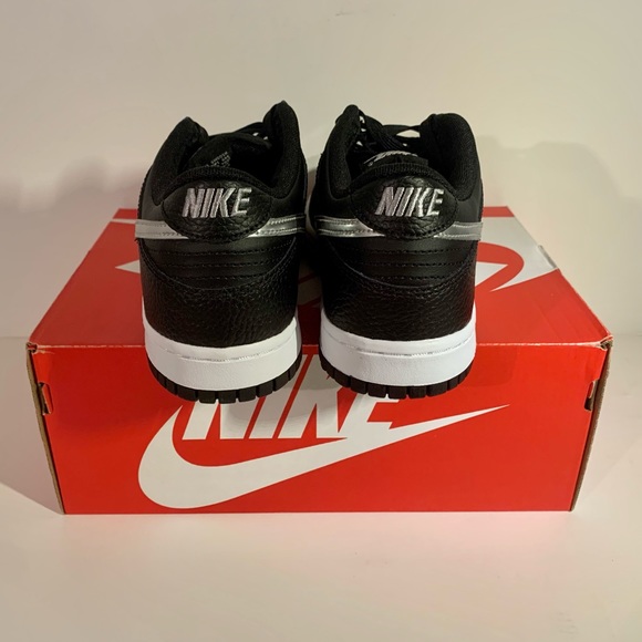 🖤[NEW] NIKE DUNK LOW NBA 75TH ANNIVERSARY SPURS GRADE SCHOOL SIZE 7Y SNEAKERS🖤 - Picture 12 of 15